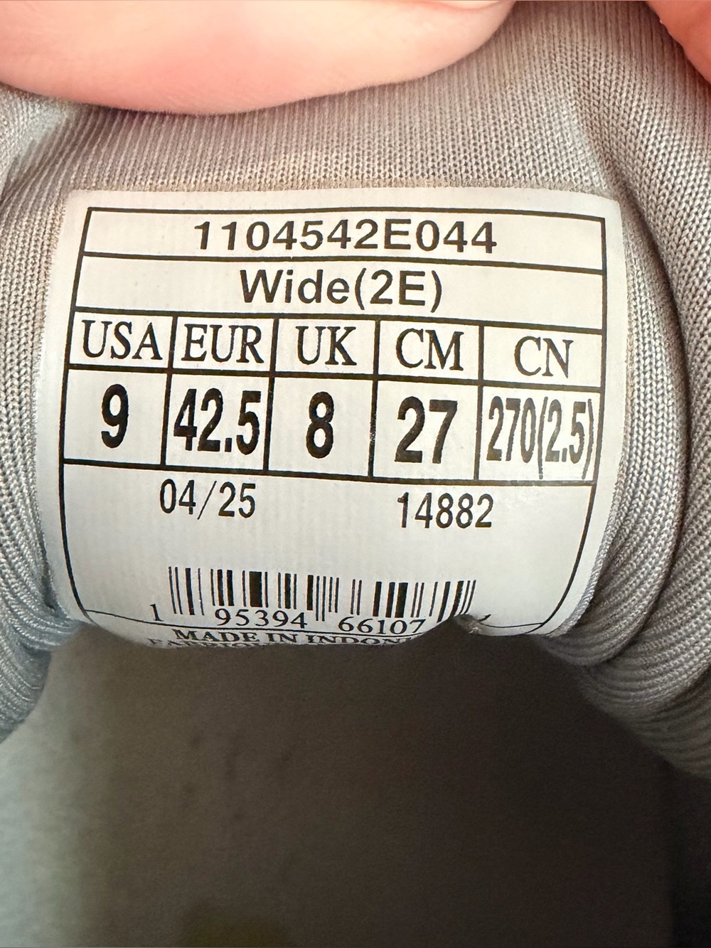 Men’s Brooks Adrenaline & Glycerin 25 Gray Mesh Running Sneakers Size 9 2E Wide - Picture 10 of 13